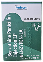 BENZATHINE PENICILLIN INJ 48 LAKH ( long acting) BENZATHINE PENICILLIN INJ 48 LAKH ( long acting)