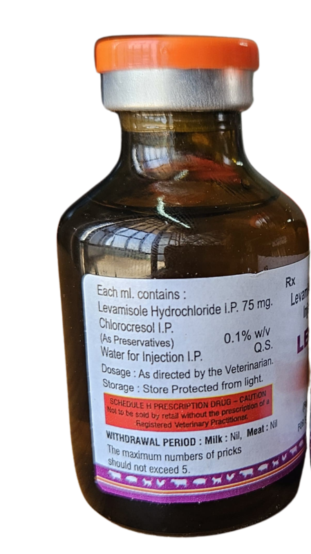 LEVAMISOLE 30 ml Inj LEVAMISOLE 30 ml Inj